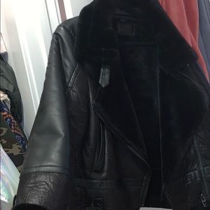 Blank nyc faux moto jacket